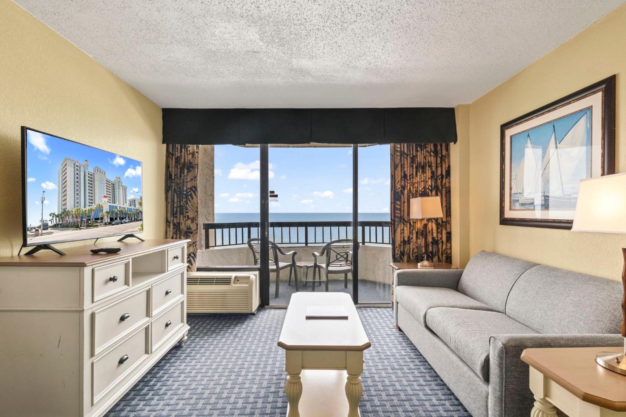 Oceanfront 1Br Suite! Perfect For 8 Guests!- Pinnacle Tower 1456 미를 비치 외부 사진