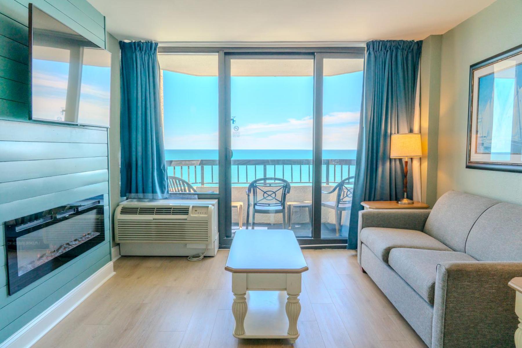 Oceanfront 1Br Suite! Perfect For 8 Guests!- Pinnacle Tower 1456 미를 비치 외부 사진