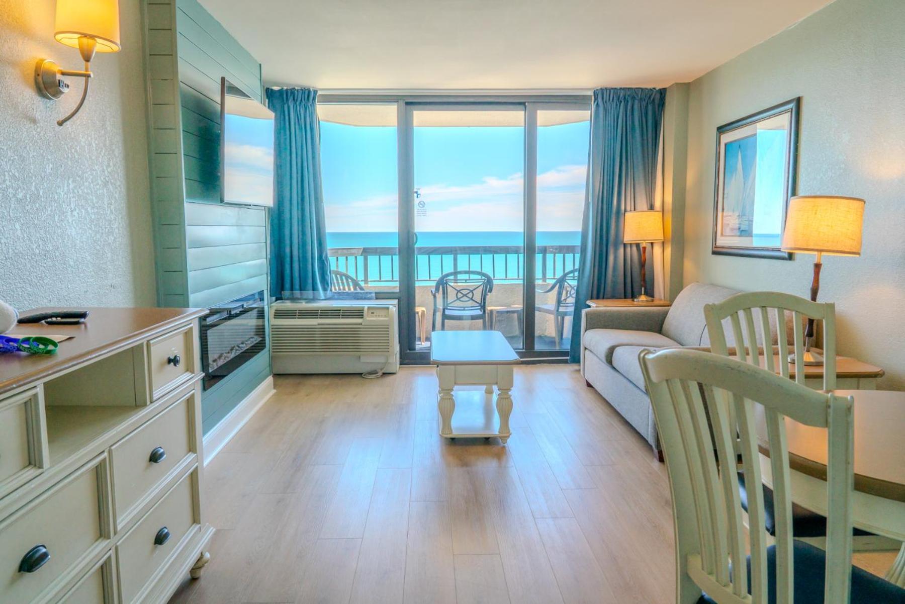 Oceanfront 1Br Suite! Perfect For 8 Guests!- Pinnacle Tower 1456 미를 비치 외부 사진